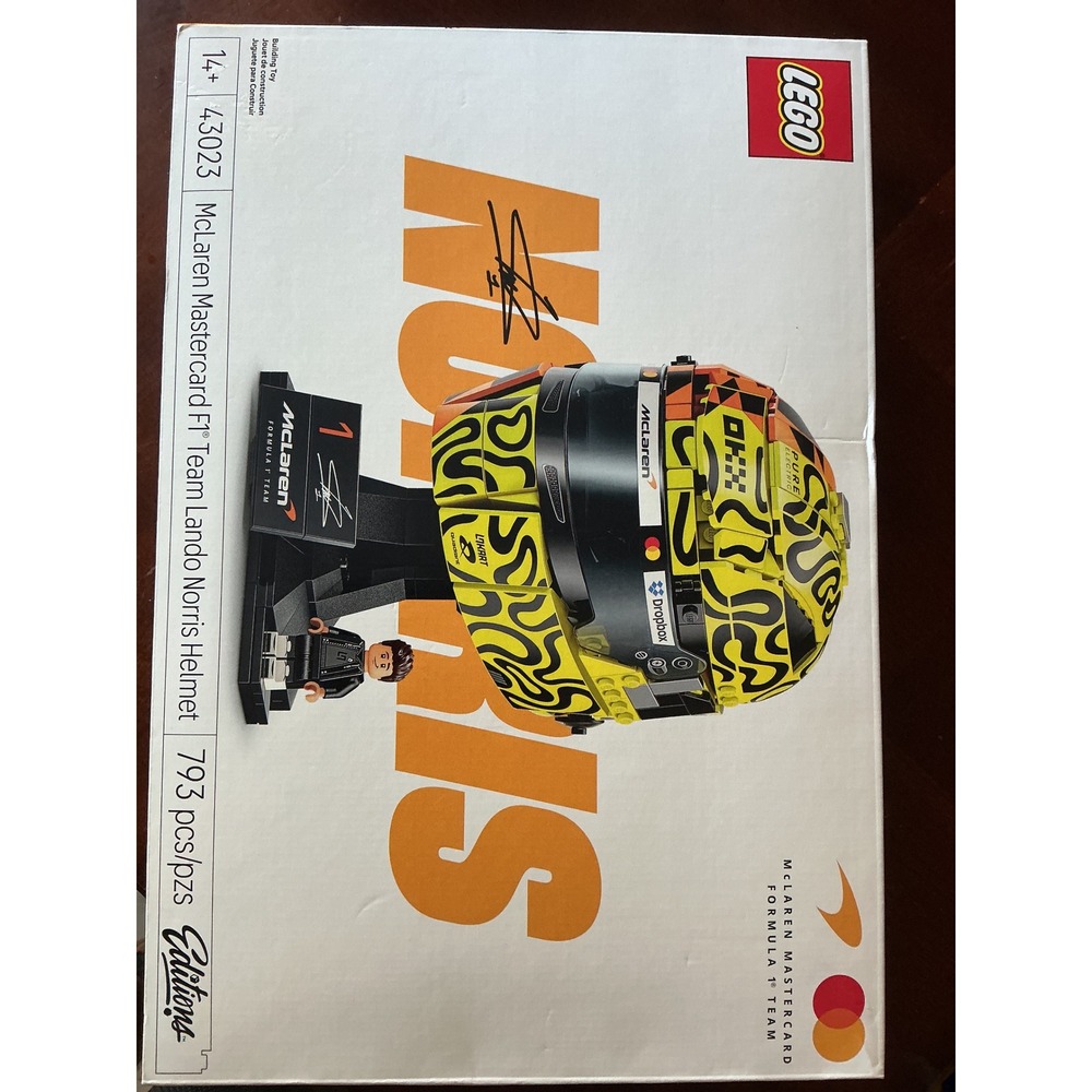 LEGO 43023 McLaren F1 Team Lando Norris Helmet 793 Pcs Set New